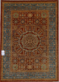 Pakistan Mamluk Hand Knotted Wool 5x7