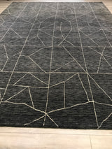 India Modern Hand Loom  Wool 10x14