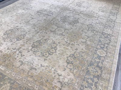 Pakistan Ziegler Tabriz Hand Knotted Wool 10x14