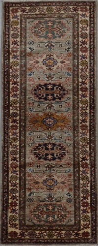 Pakistan Sultani kazak Hand Knotted wool 2x6