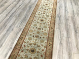 India Agra Hand Knotted Wool 3X10