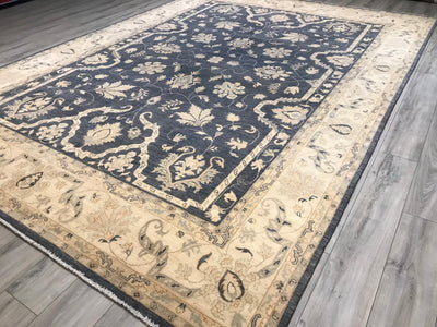 Pakistan Ziegler Hand Knotted Wool 10x14