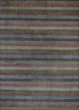 India Grass Multi Hand Knotted Wool 8x10