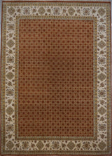 India Dimora Hand Knotted Wool 9x12