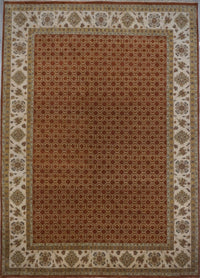 India Dimora Hand Knotted Wool 9x12