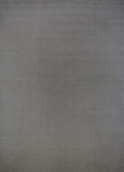 India Plain Hand Loom Wool 9x12