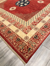 Pakistan Kotan Hand Knotted Wool 9x12