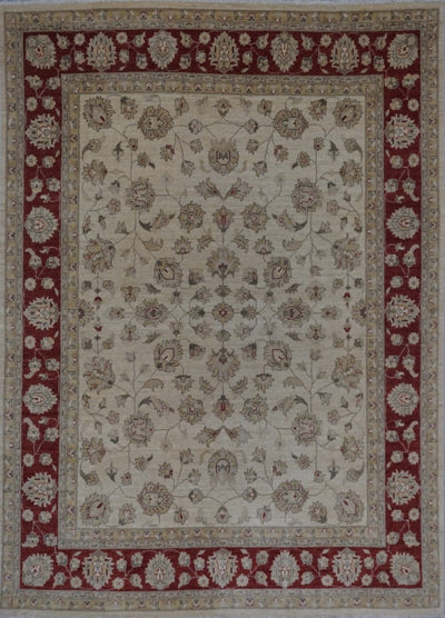 Pakistan Ziegler Hand Knotted Wool 8x11