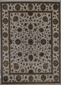 India Ziegler Hand Knotted Wool 8x10