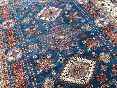 Pakistan Shirwan Kazak Hand Knotted Wool 9x12