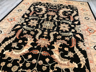 Pakistan Ziegler Hand Knotted Wool 10x14