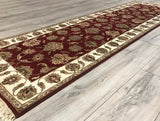 India Jaipur Hand Knotted Wool 3X8
