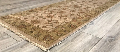 India Tuscan Hand Hand Knotted Wool 3X8