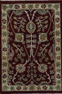 India Dimora Hand Knotted Wool 2x3