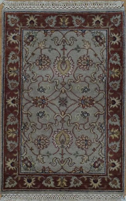 India Luxor hand Knotted Wool 2x3