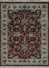 India Chobi Hand Knotted Wool 2x3