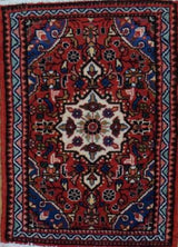 Persian Hamedan Hand Knotted Wool 2x3