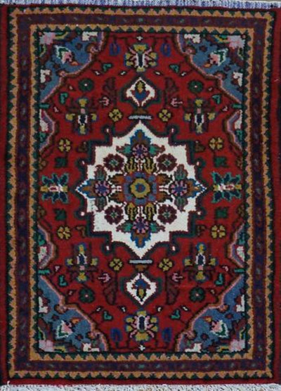 Persian Hamedan Hand Knotted Wool  2x3