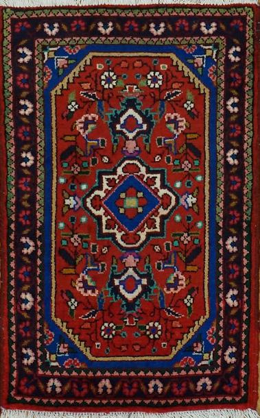 Persian Hamedan Hand Knotted Wool 2x3