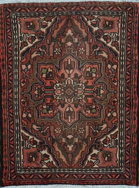 Persian Hamedan Hand Knotted Wool  2x3