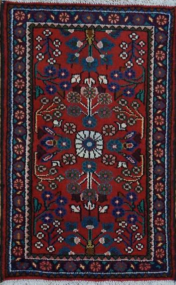 Persian Hamedan Hand Knotted Wool  2x3