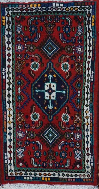 Persian Hamedan Hand Knotted Wool 2x3