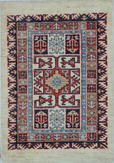 Pakistan Kazak Hand Knotted Wool 2x3