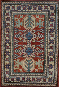 Pakistan Kazak Hand Knotted Wool 2x3