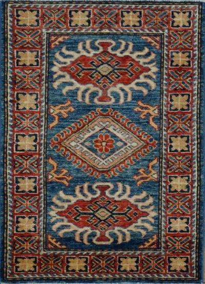 Pakistan Shirwan Kazak Hand Knotted Wool 2x3