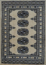Pakistan Bokhara Hand Knotted Wool 2x3