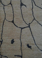 Indian Modern Hand Knotted Jute 6X9