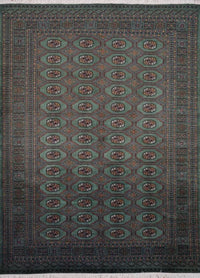 Pakistani Bokhara Hand Knotted Wool 6x9