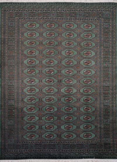 Pakistani Bokhara Hand Knotted Wool 6x9