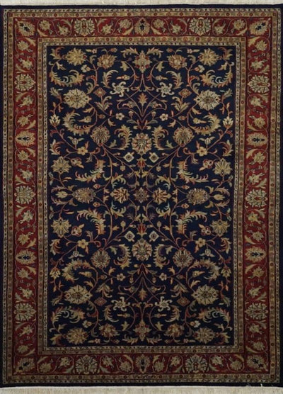 India  Mahal Hand Knotted Wool 6X9