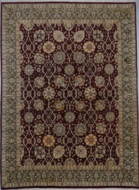 India jaipur Hand Knotted Wool 8X10