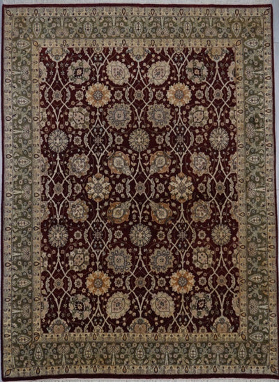 India jaipur Hand Knotted Wool 8X10