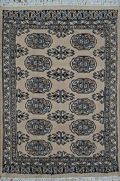 Pakistan Bokara Hand Knotted Wool 2x3