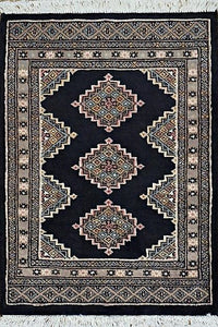 Pakistan Bokhara Hand Knotted Wool 2x3