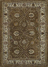 India Roshni Hand Tufted Wool & Silk 4x6