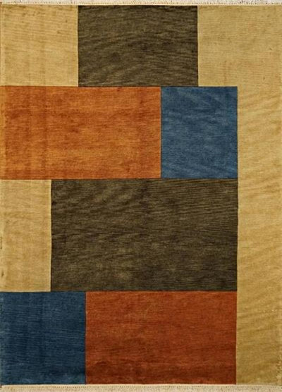 India Tabit Hand knotted Wool 6x9