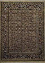 India Jaipur Hand Knotted Wool 6x9