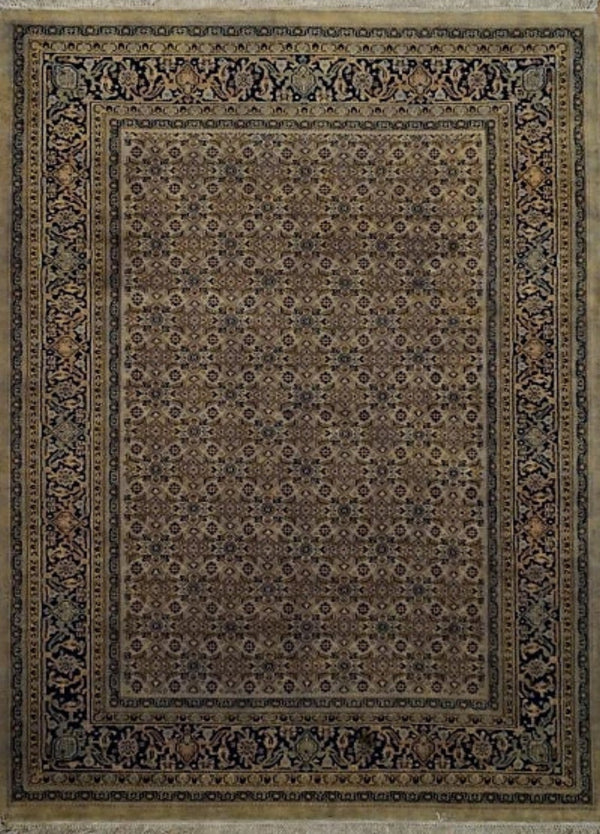 India Jaipur Hand knotted Wool 6x9
