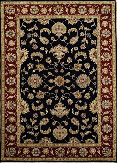 India Luxor Hand Knotted Wool 6x9