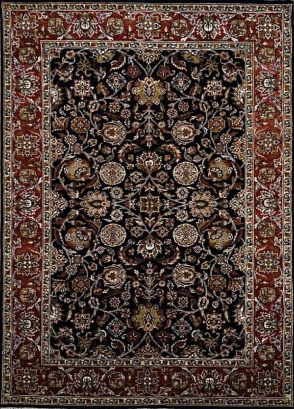 India Jaipour Hand knotted Wool 6x9