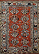Pakistan Kazak Shirwan Hand Knotted Wool  6x8