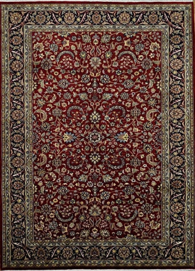 India Jaipur Hand Knotted Wool 6x9