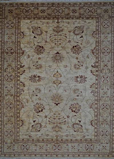 Pakistan Ziegler Hand Knotted Wool 6x9