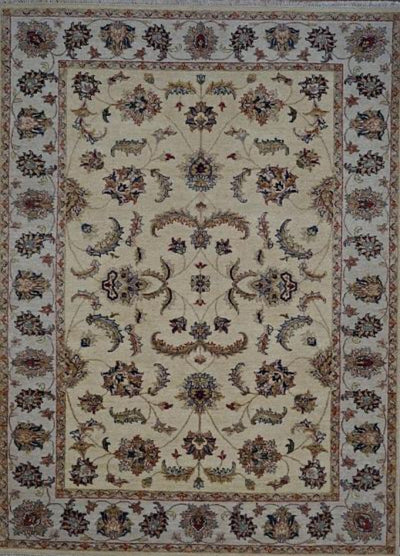 India Chobi Hand Knotted Wool 6x9