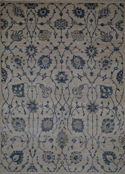 India Mistuglle Hand Knotted Wool 6x9