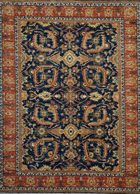 Pakistan Zielger Hand Knotted Wool 6x9